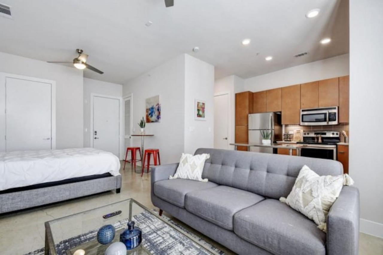 Vibrant Downtown Studio Wifi Pool Gym San Antonio Exteriör bild